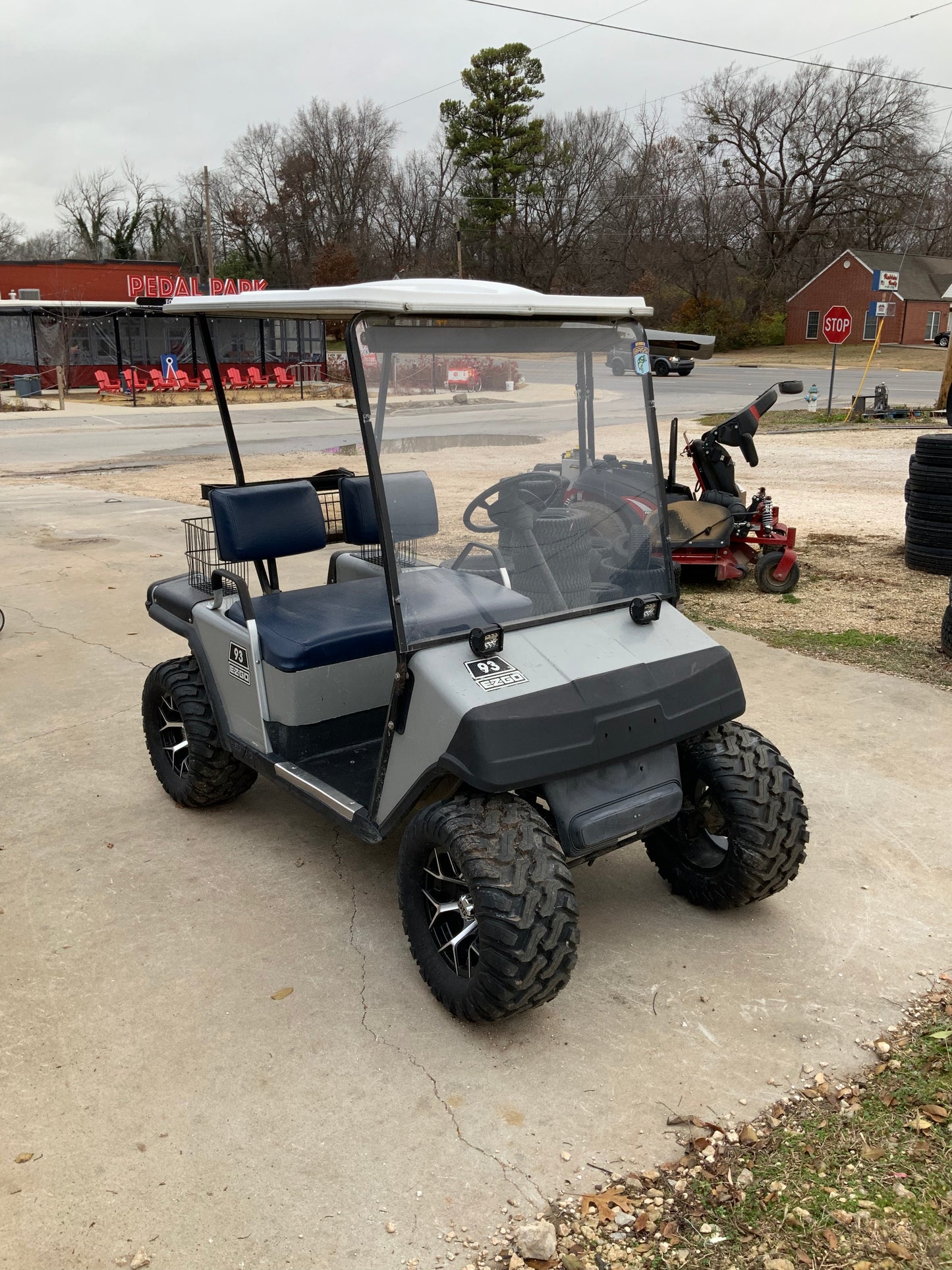 Golf cart new batteries comes with charger