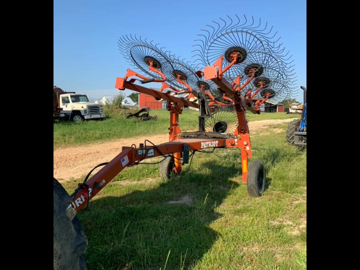 9 wheel speed rake works as it should
